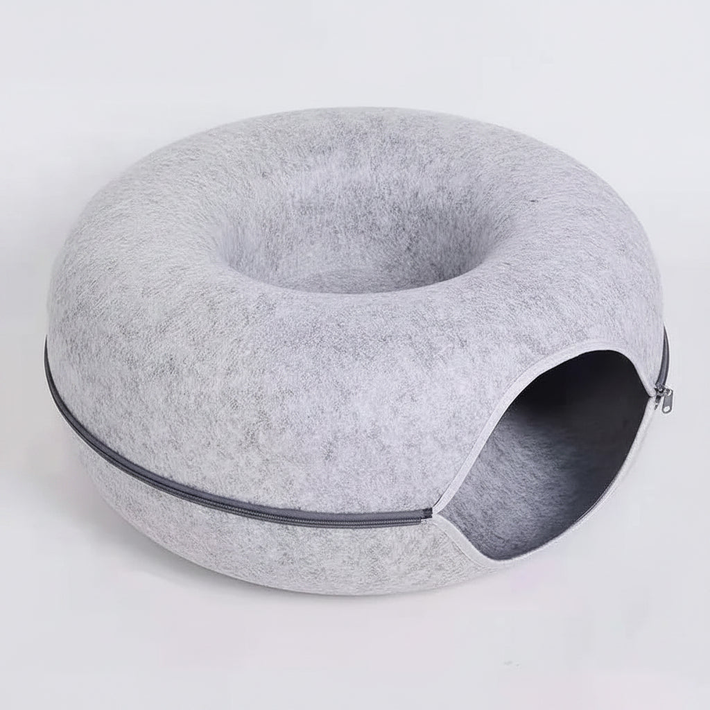 Woad, Washable Donut Tunnel Cave for Cats