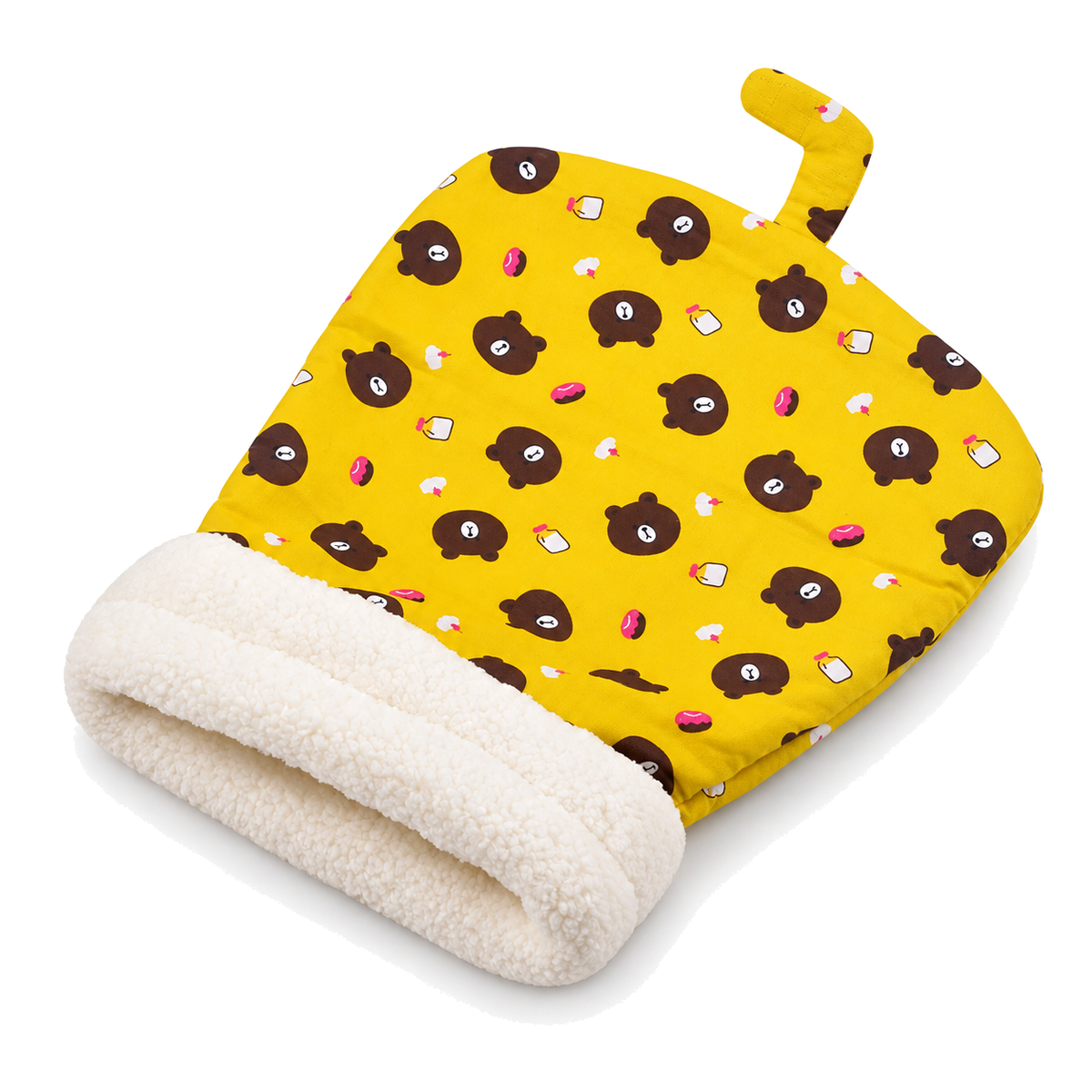wcnew kitten-sleeping-bag coloris yellow-bears