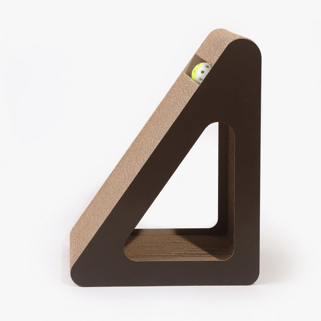 Sorrel, Cardboard Triangle Scratcher for Cats