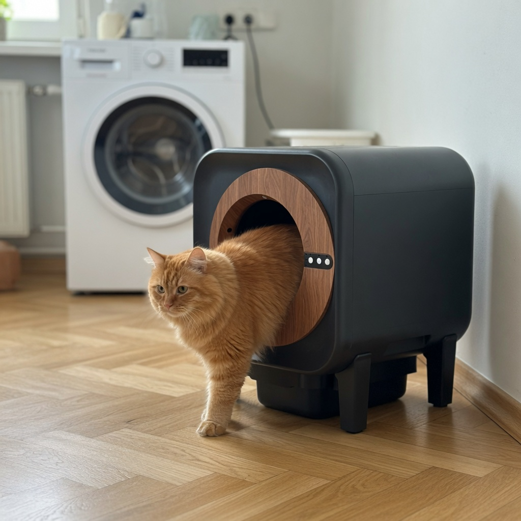 Opal, Oversized Smart Litter Box for Cats
