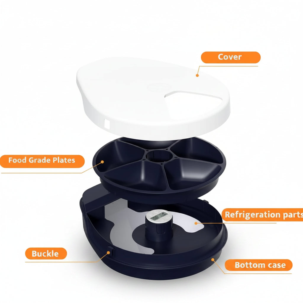 Thistle, Cooling Wet Food Feeder for Cats