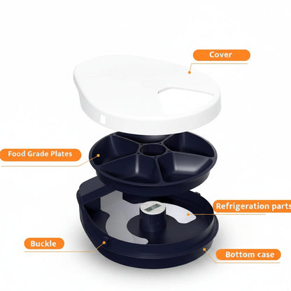 Thistle, Cooling Wet Food Feeder for Cats