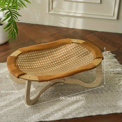 Marsh, Elevated Cooling Hammock Bed for Cats