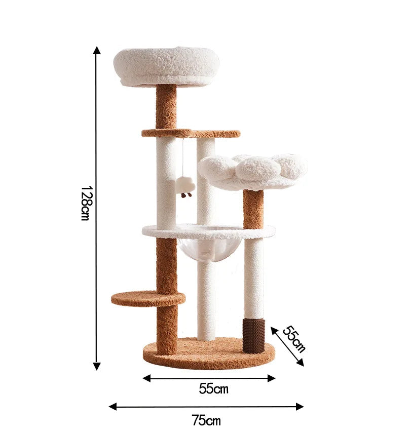 Flint, Large Multi-Level Cat Tree for Cats