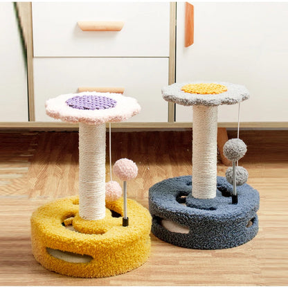 Borage, Sunflower Sisal Tree for Cats