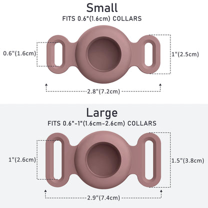 Hornbeam, Silicone AirTag Case for Cat Collars