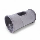 Bluebell, Foldable Suede Play Tunnel for Cats