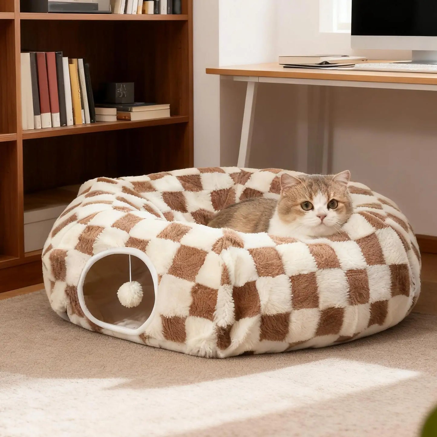 Rowan, Ball Tunnel Bed for Cats