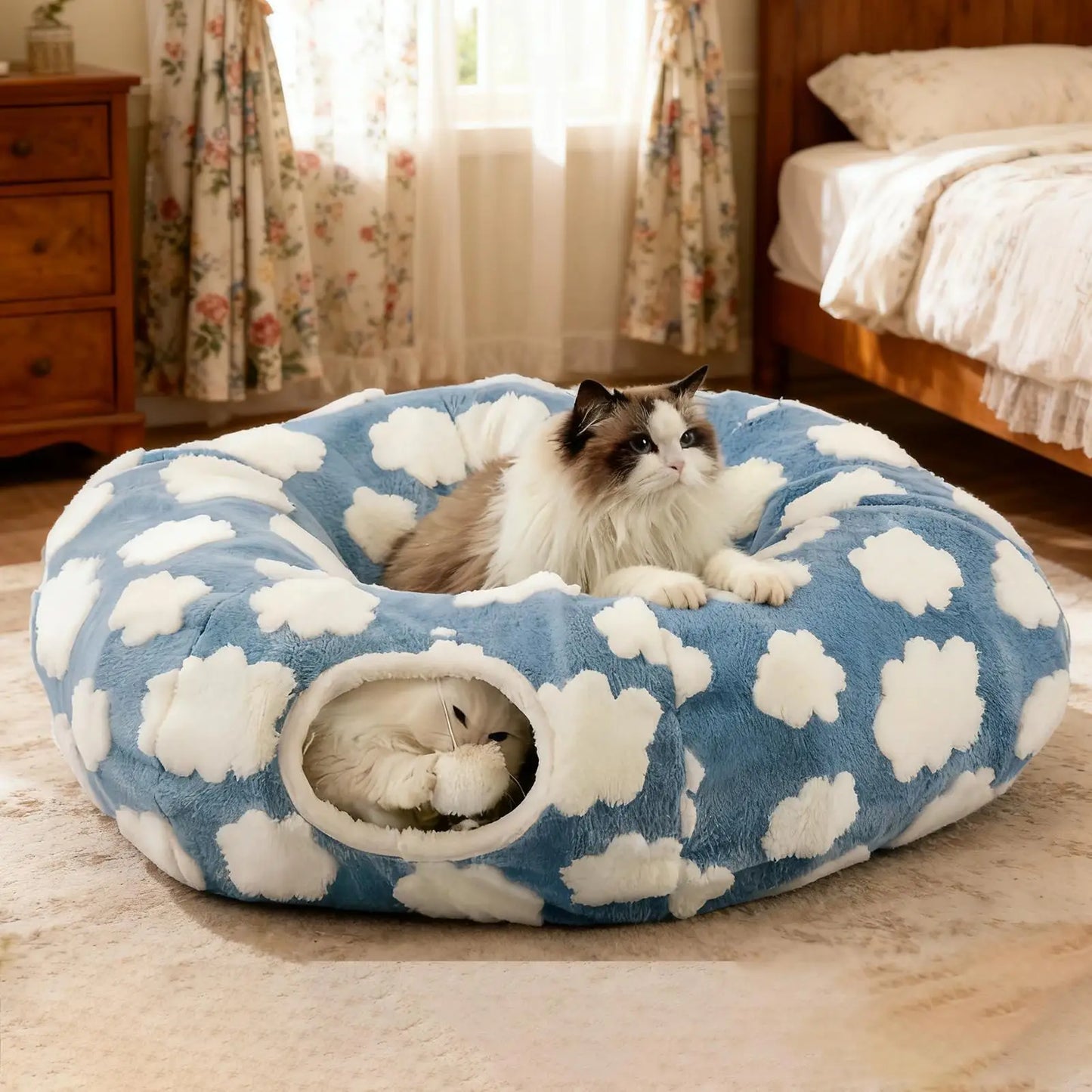 Rowan, Ball Tunnel Bed for Cats