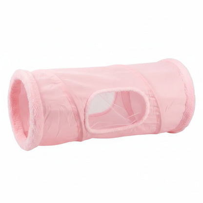 Bluebell, Foldable Suede Play Tunnel for Cats