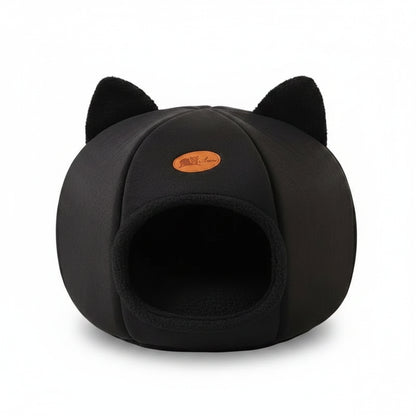 Tansy, Cat Head Shaped Warm House for Cats