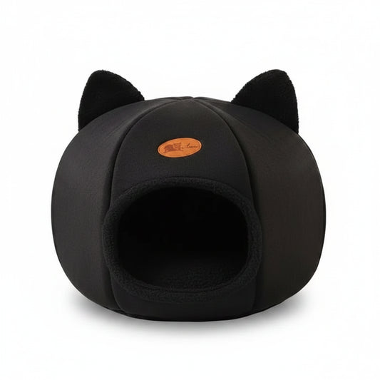 Tansy, Cat Head Shaped Warm House for Cats