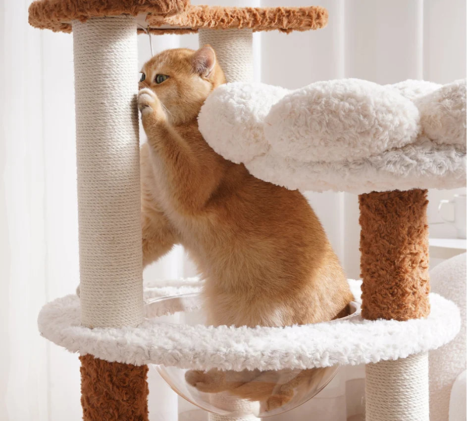 Flint, Large Multi-Level Cat Tree for Cats