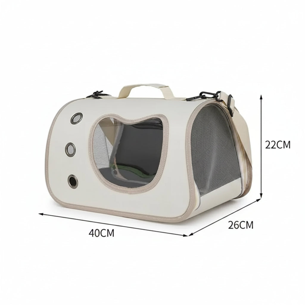 Primrose, Foldable Shoulder Carrier Bag for Cats