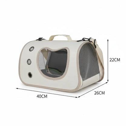 Primrose, Foldable Shoulder Carrier Bag for Cats