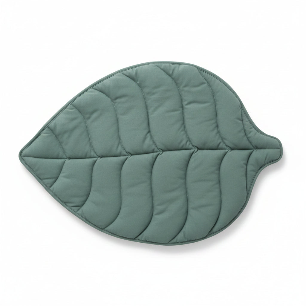 Slate, Leaf Shaped Cooling Mat for Cats