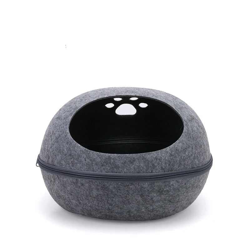Marten, Detachable Felt Cave Bed for Cats