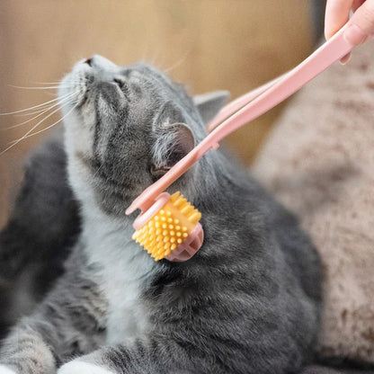 Otter, Detachable Roller Massage Brush for Cats