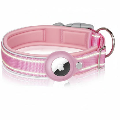 Teasel, Reflective AirTag Collar for Cats