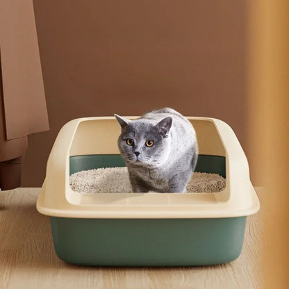Mulberry, Semi-Enclosed Litter Tray for Cats