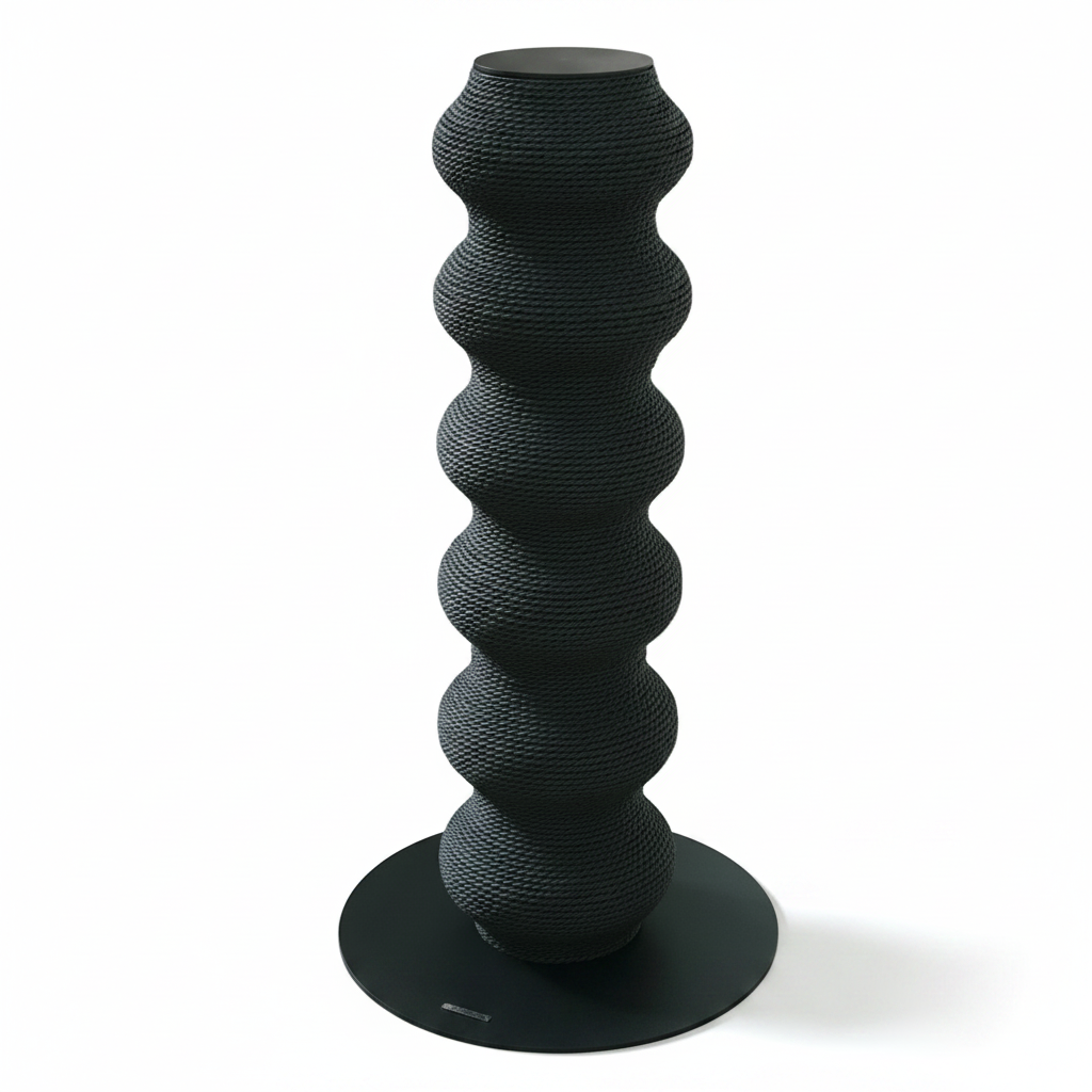 Bryony, Stainless Steel Scratching Tower for Cats