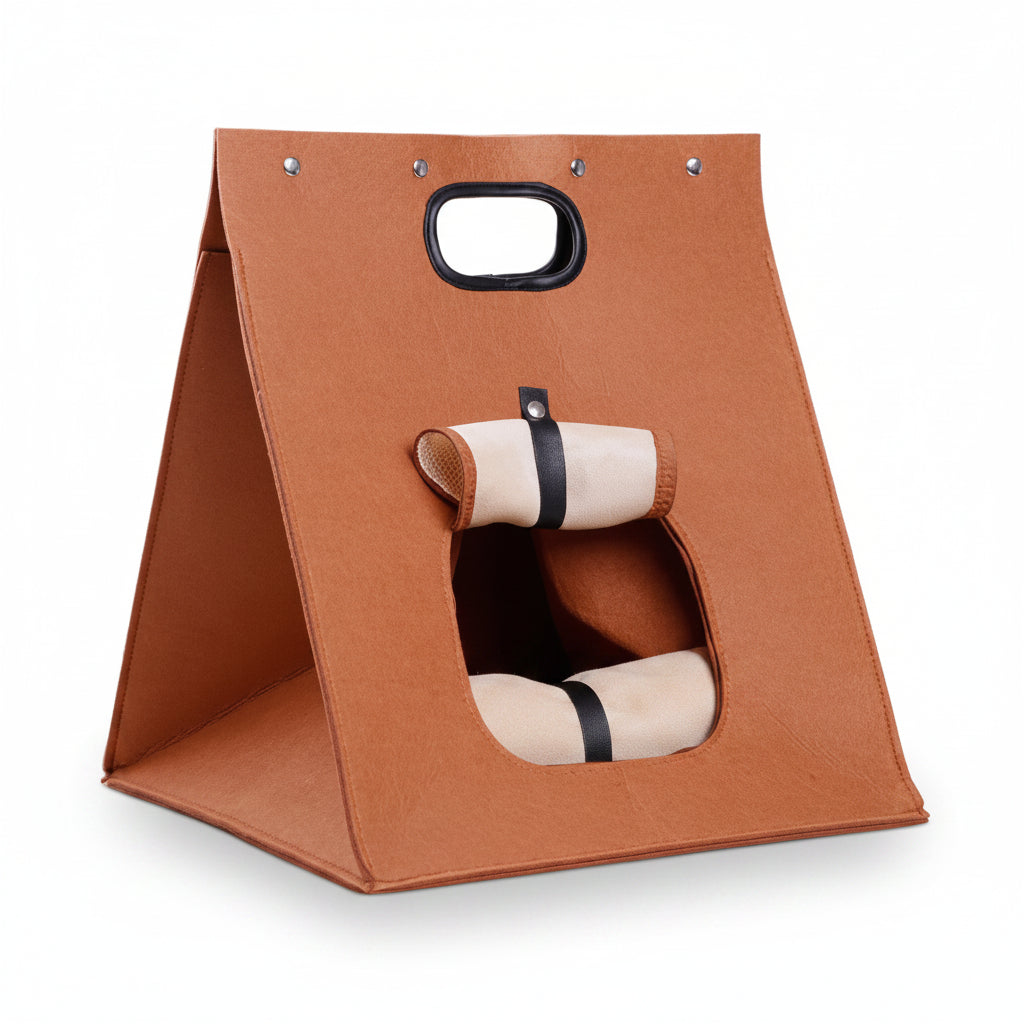 Tor, Felt Cube Cave Bed for Cats