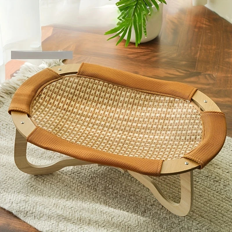 Marsh, Elevated Cooling Hammock Bed for Cats