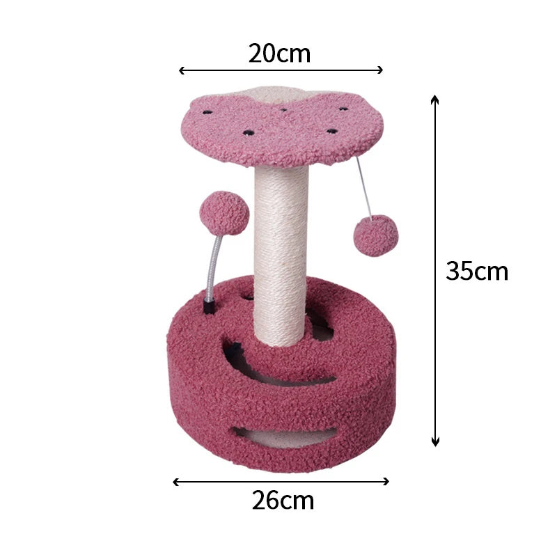 Borage, Sunflower Sisal Tree for Cats