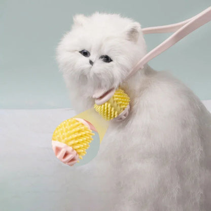 Otter, Detachable Roller Massage Brush for Cats