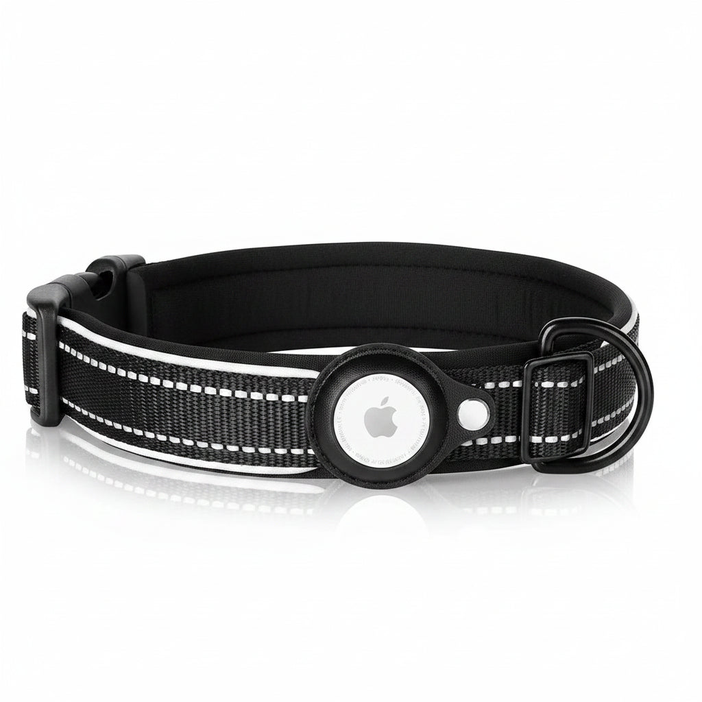 Teasel, Reflective AirTag Collar for Cats