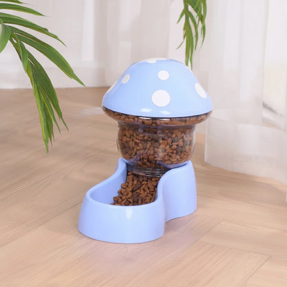 Cobble, Mushroom Feeder and Water Dispenser for Cats