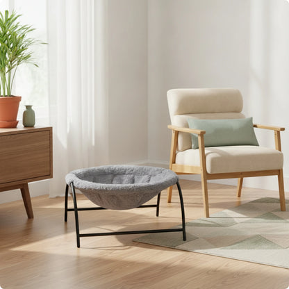 Meadow, Elevated Metal Frame Bed for Cats