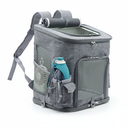 Snowdrop, Foldable Travel Backpack for Cats