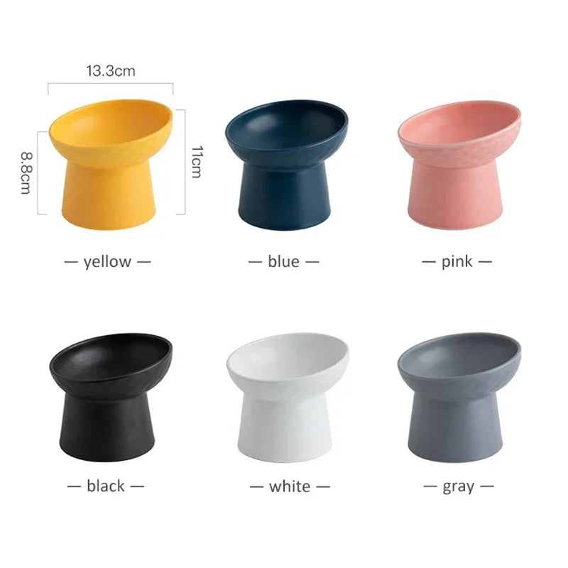 Amber, Nordic Style Ceramic Bowl for Cats