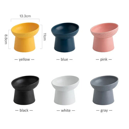 Amber, Nordic Style Ceramic Bowl for Cats
