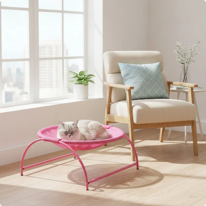 Meadow, Elevated Metal Frame Bed for Cats