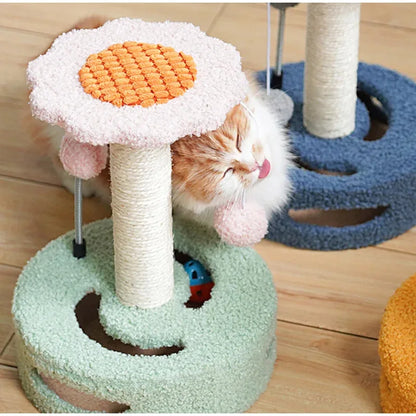 Borage, Sunflower Sisal Tree for Cats