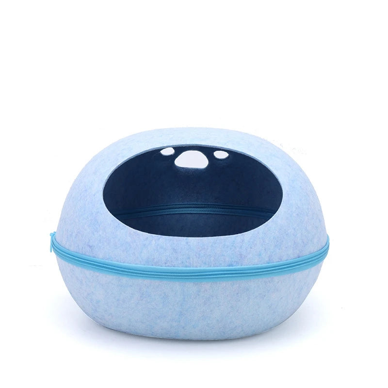 Marten, Detachable Felt Cave Bed for Cats