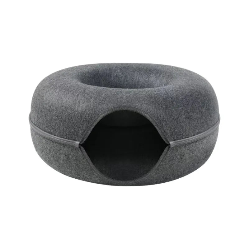 Woad, Washable Donut Tunnel Cave for Cats