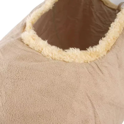 Bluebell, Foldable Suede Play Tunnel for Cats