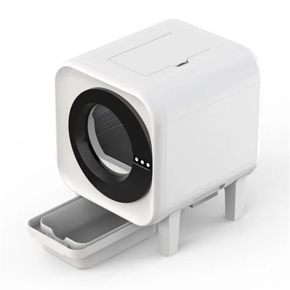 Grove, Enclosed Self-Cleaning Litter Box for Cats