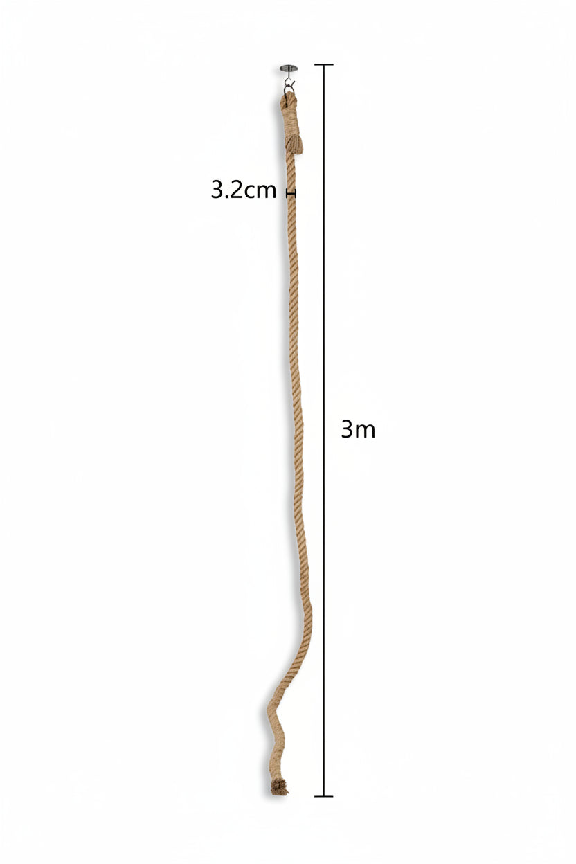 Mallow, Wall Mounted Climbing Rope for Cats
