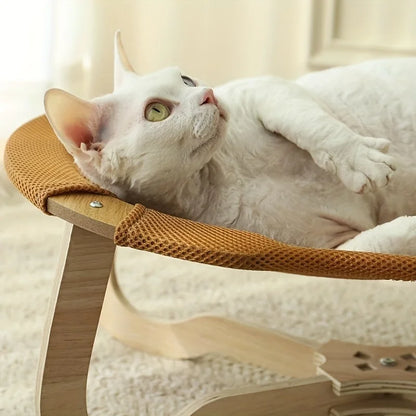 Marsh, Elevated Cooling Hammock Bed for Cats