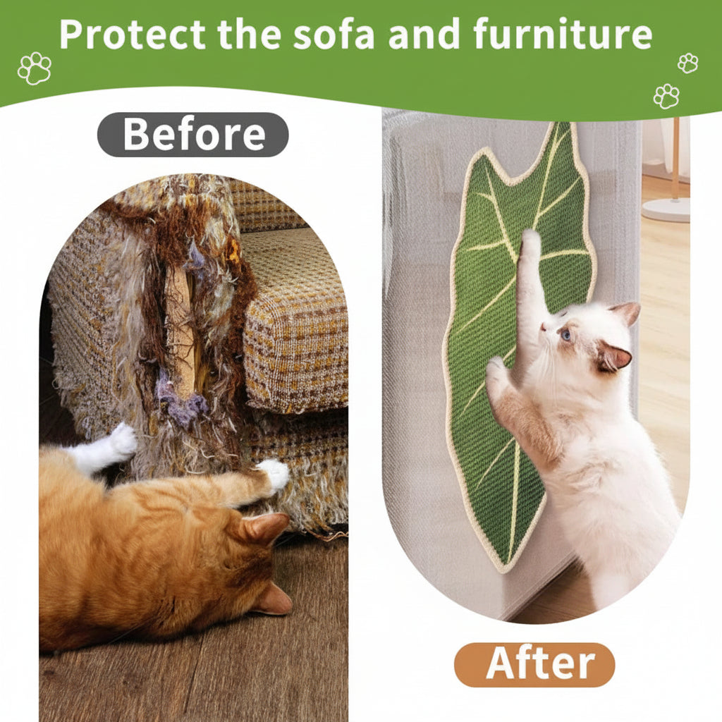 Skirret, Wall-Mounted Sisal Scratcher for Cats
