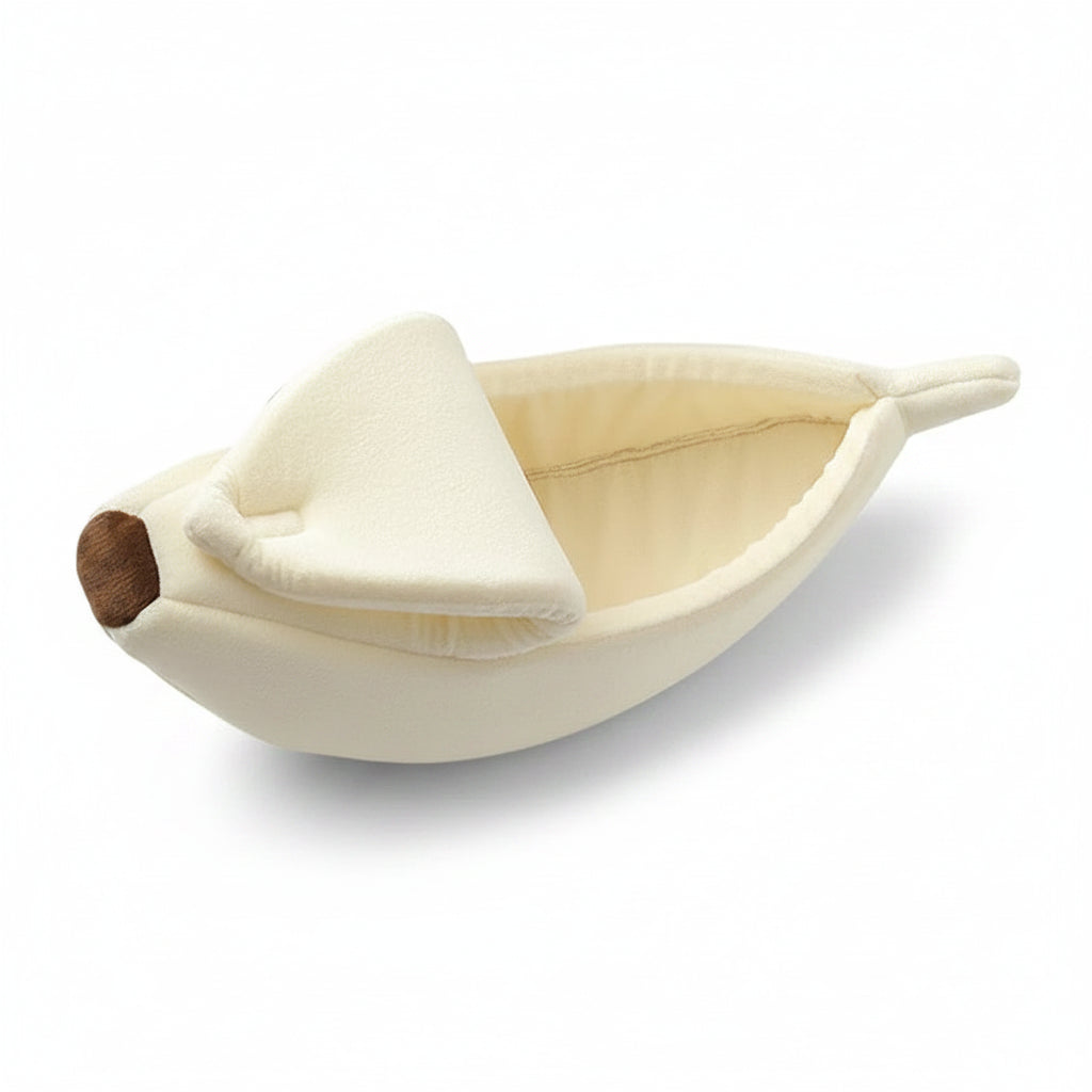 Aspen, Banana Shaped Deep Sleep Bed for Cats