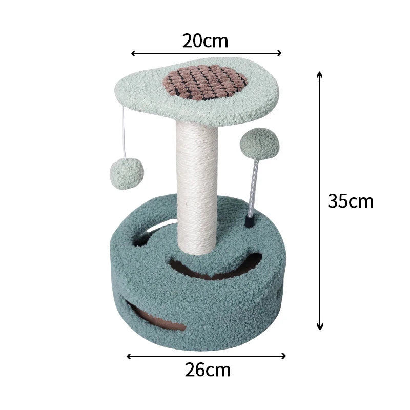 Borage, Sunflower Sisal Tree for Cats
