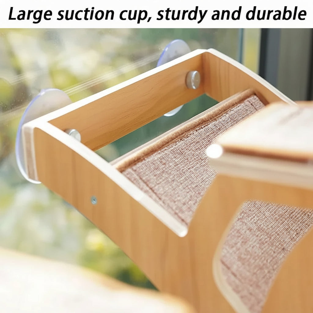 Sandpiper, Wooden Ladder Climbing Frame for Cats