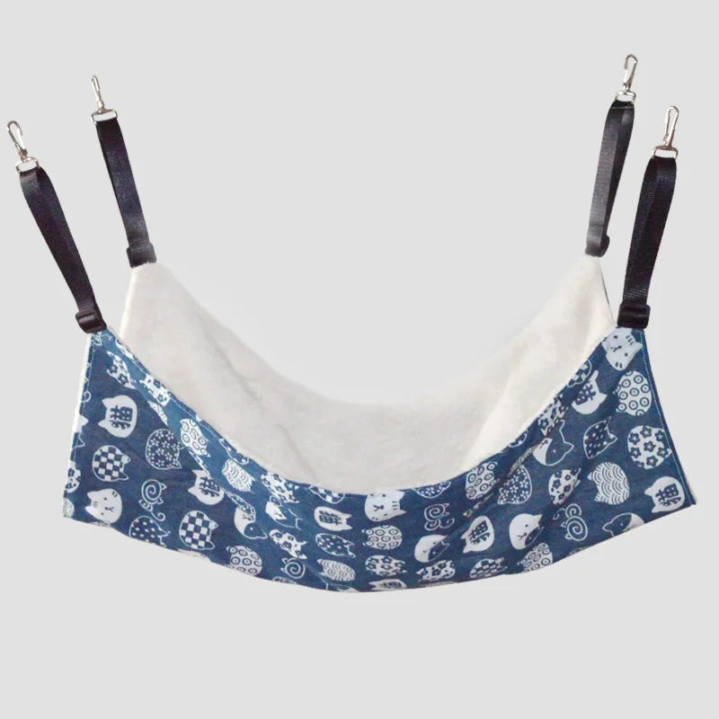 Bracken, Fleece-Lined Cage Hammock for Cats