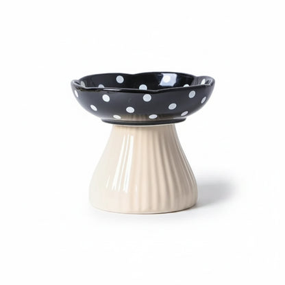 Shale, Mushroom Resin Feeding Bowl for Cats
