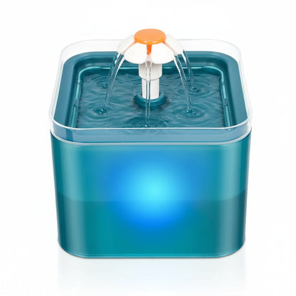 Pebble, LED Water Fountain for Cats